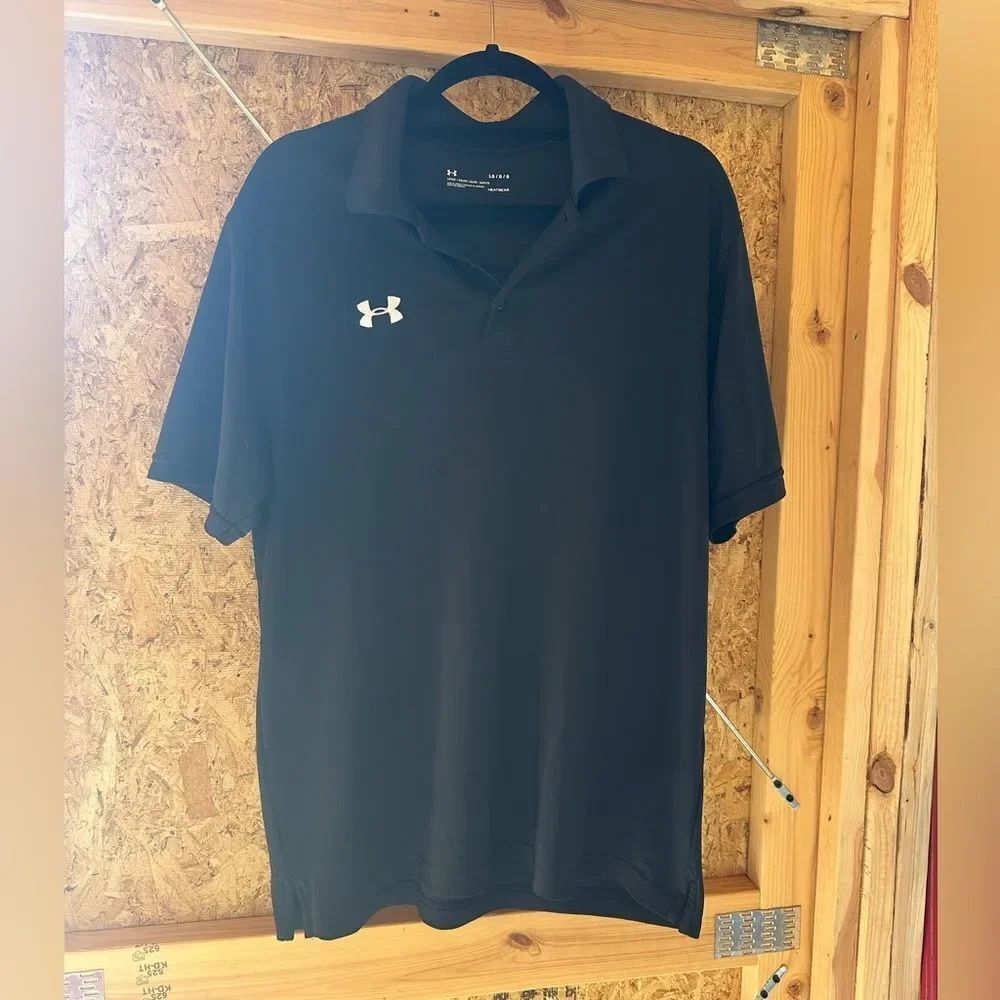 Under Armour Men's Polo Shirt in Black